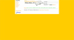 Desktop Screenshot of muscazine.com